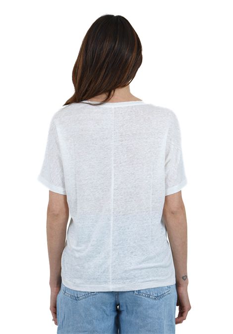 Hanina t-shirt sollo a V DES PETIT HAUTS | T- Shirt | HANINA2-1E25026202000